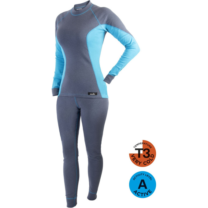 Термобелье NORFIN LADY BASE BLUE р.S 3080101-S